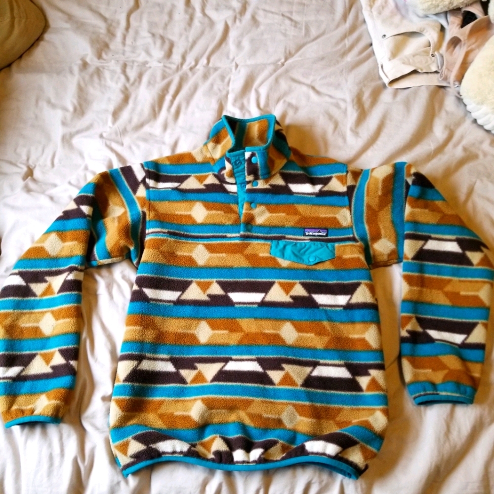 Patagonia Synchilla Quarter Button Up